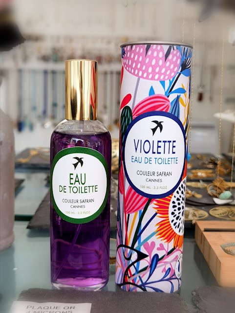 Eau de Toilette Violette de Provence made in Grasse 100 ml 