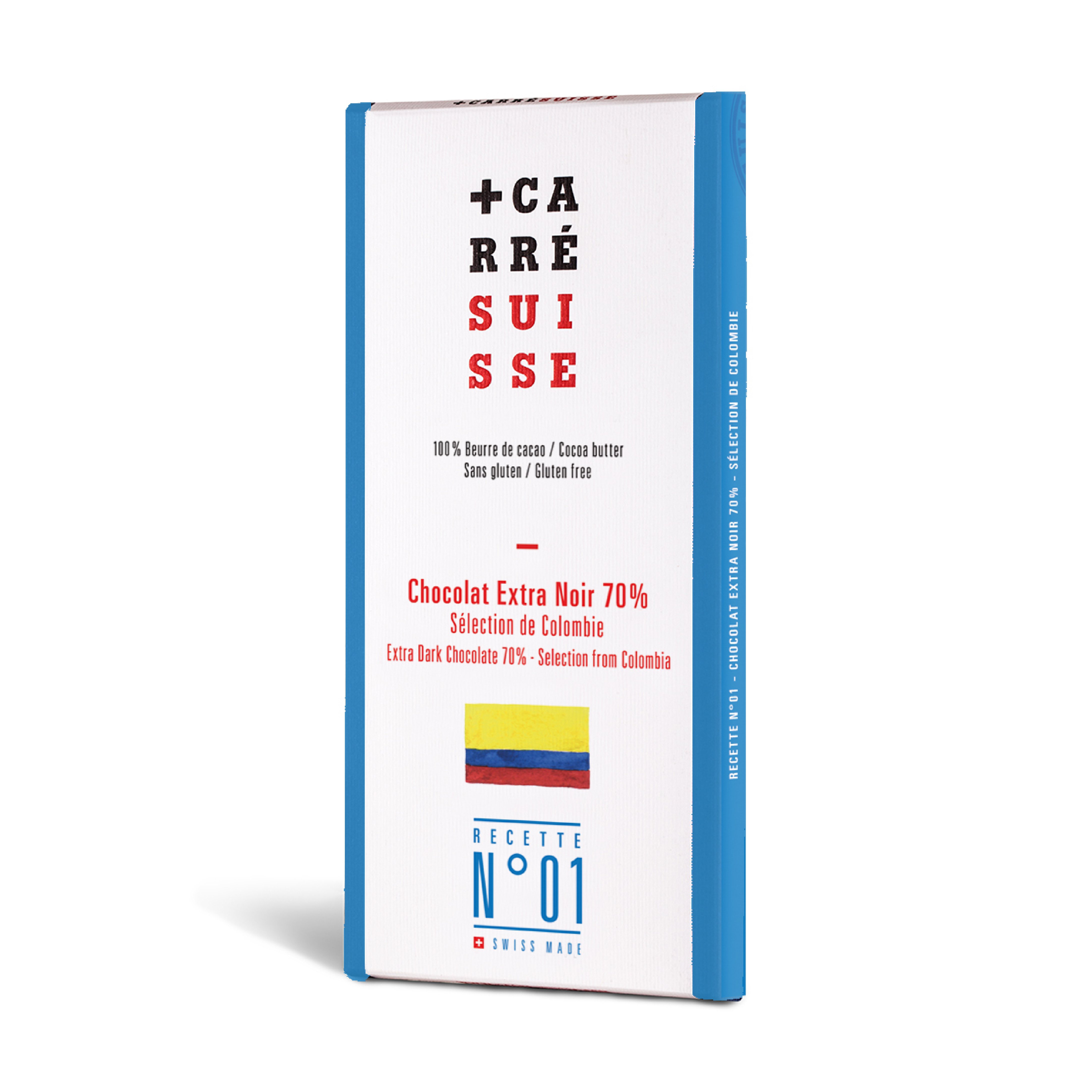 Tablette Noir 100g Colombie 70%