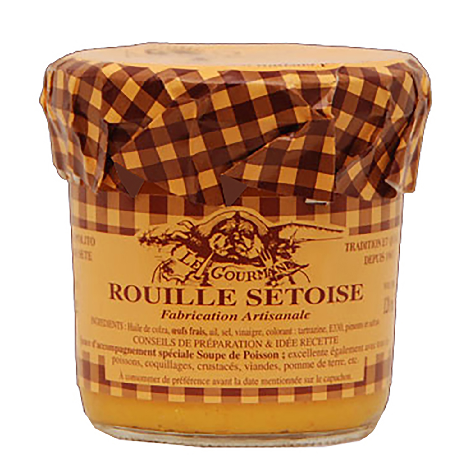 Rouille Setoise Aux Œufs Frais 120Ml