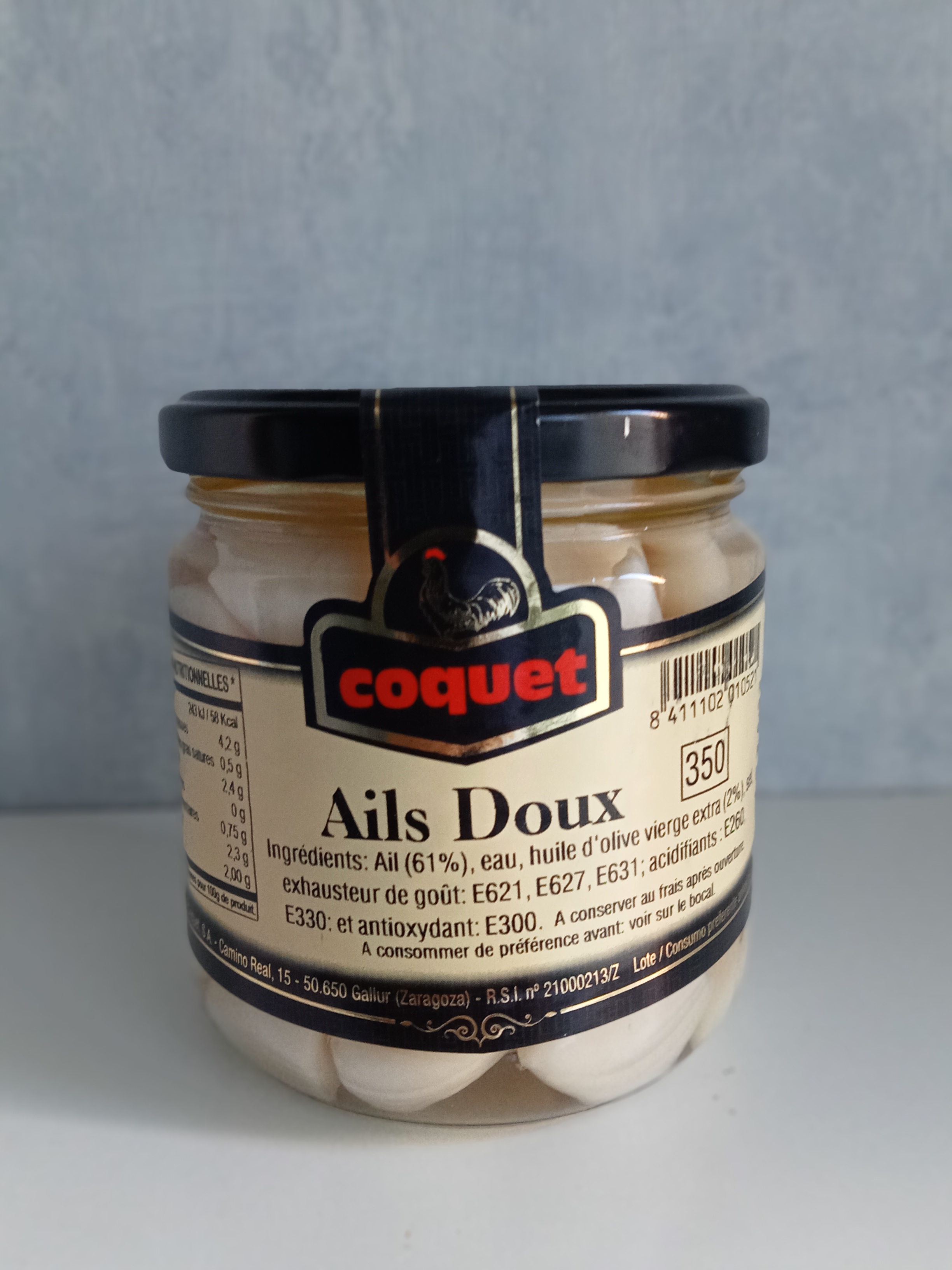 Ail doux bocal - 195G
