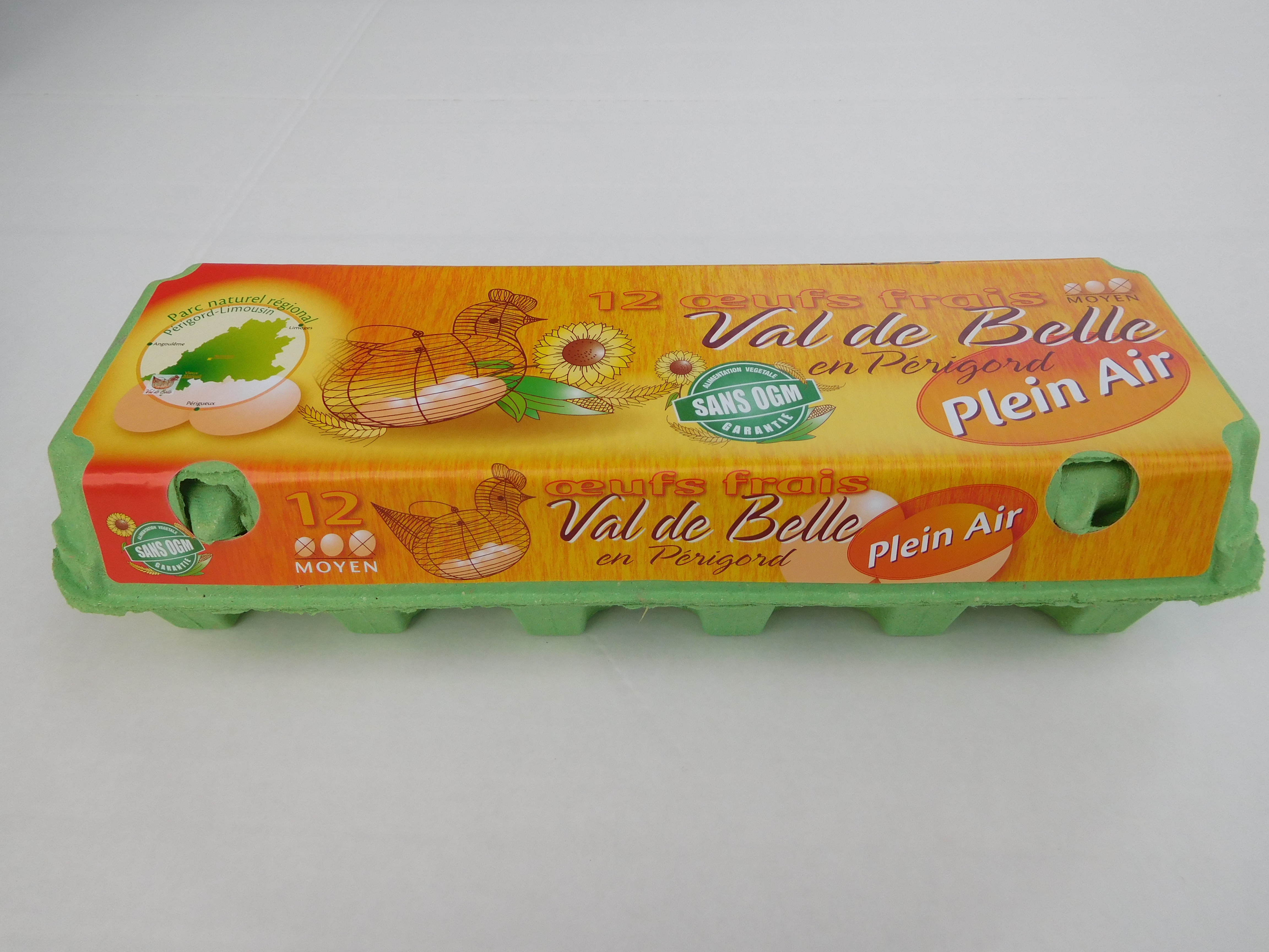 Boite X12 Œufs Moyen