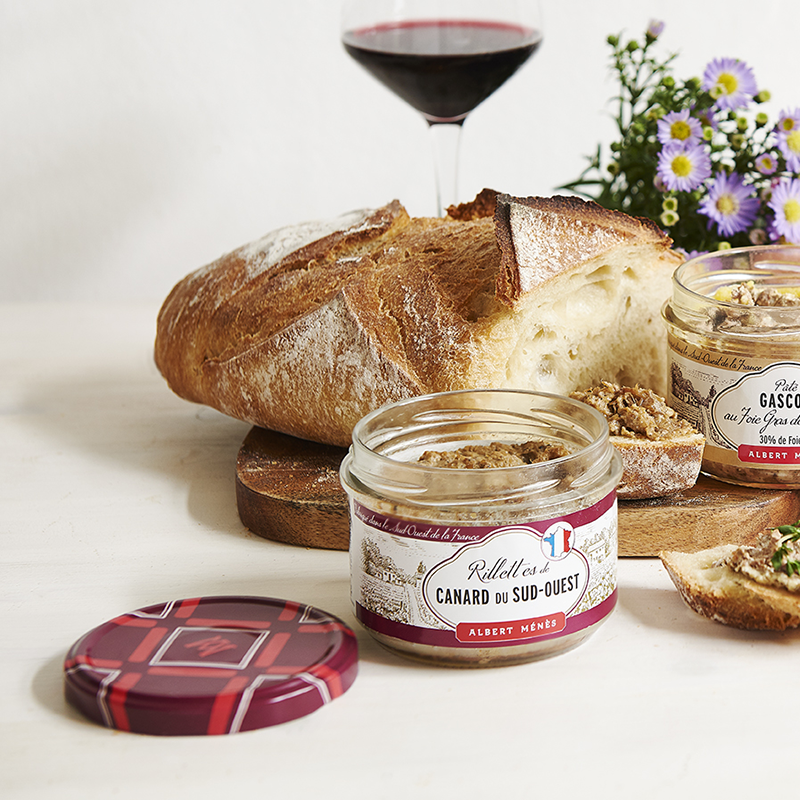 Rillettes de Canard au Canard Fermier du Sud Ouest 180 g