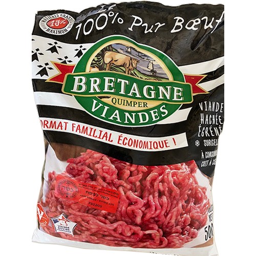 Viande hachée égrenée de boeuf 15%