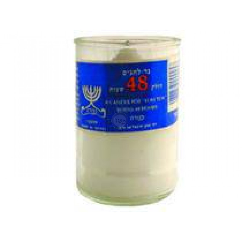 Menora Bougies Verre 48H 