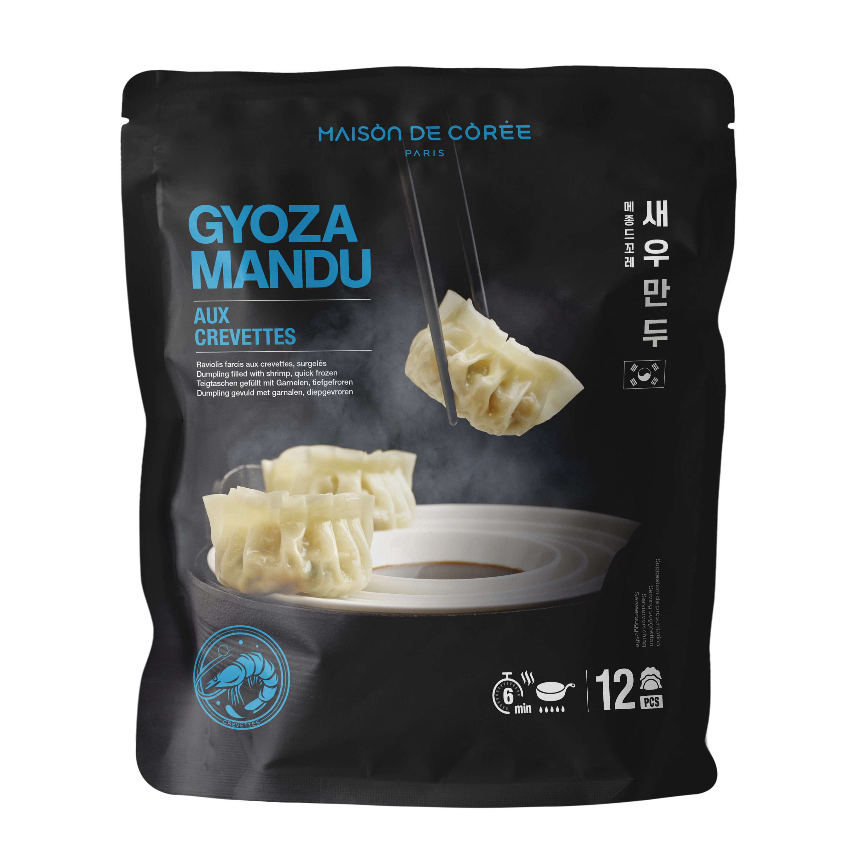 Gyoza Mandu Crevettes