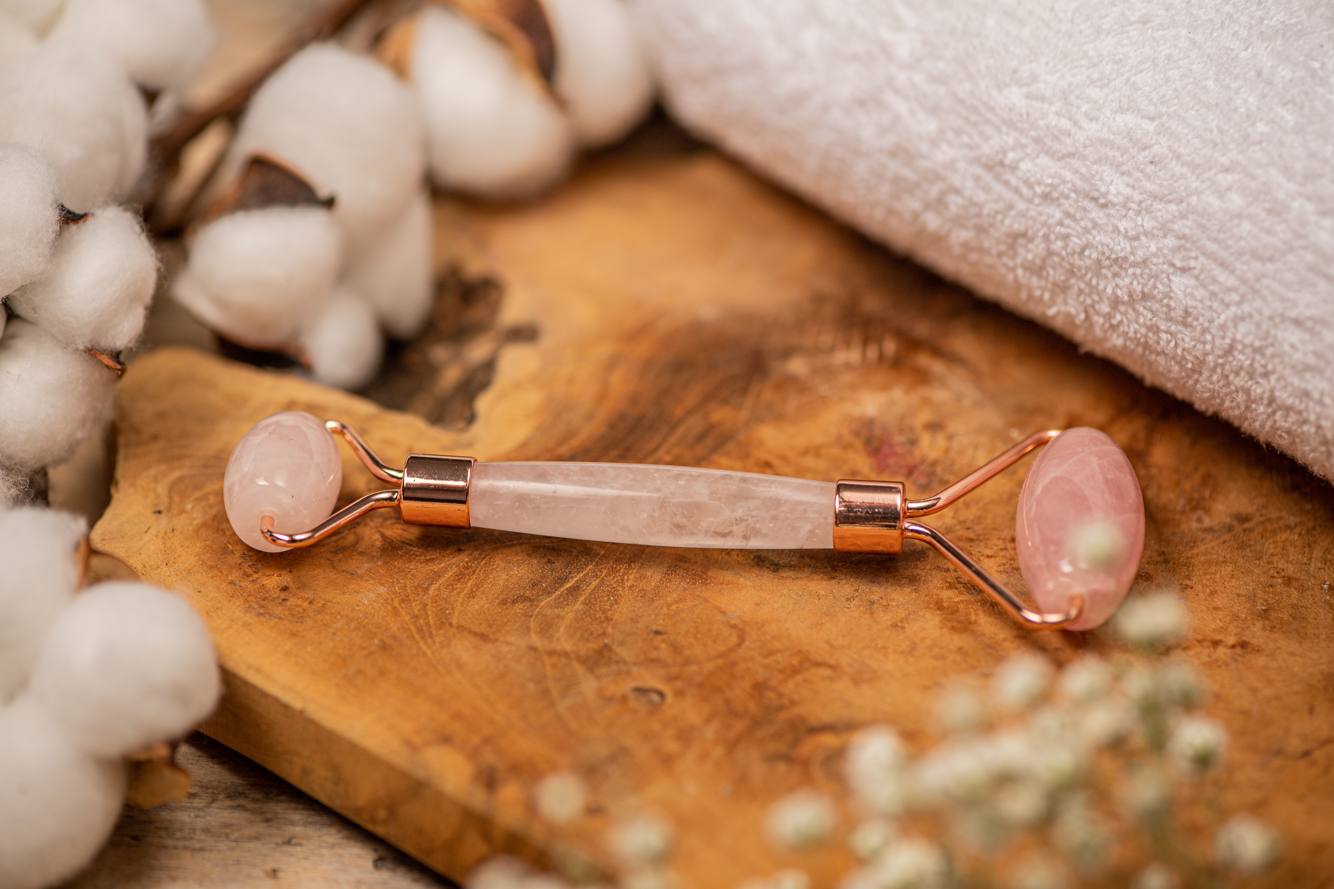 Rouleau Quartz Rose