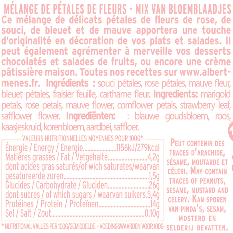 Mélange de Pétales de Fleurs 5 g