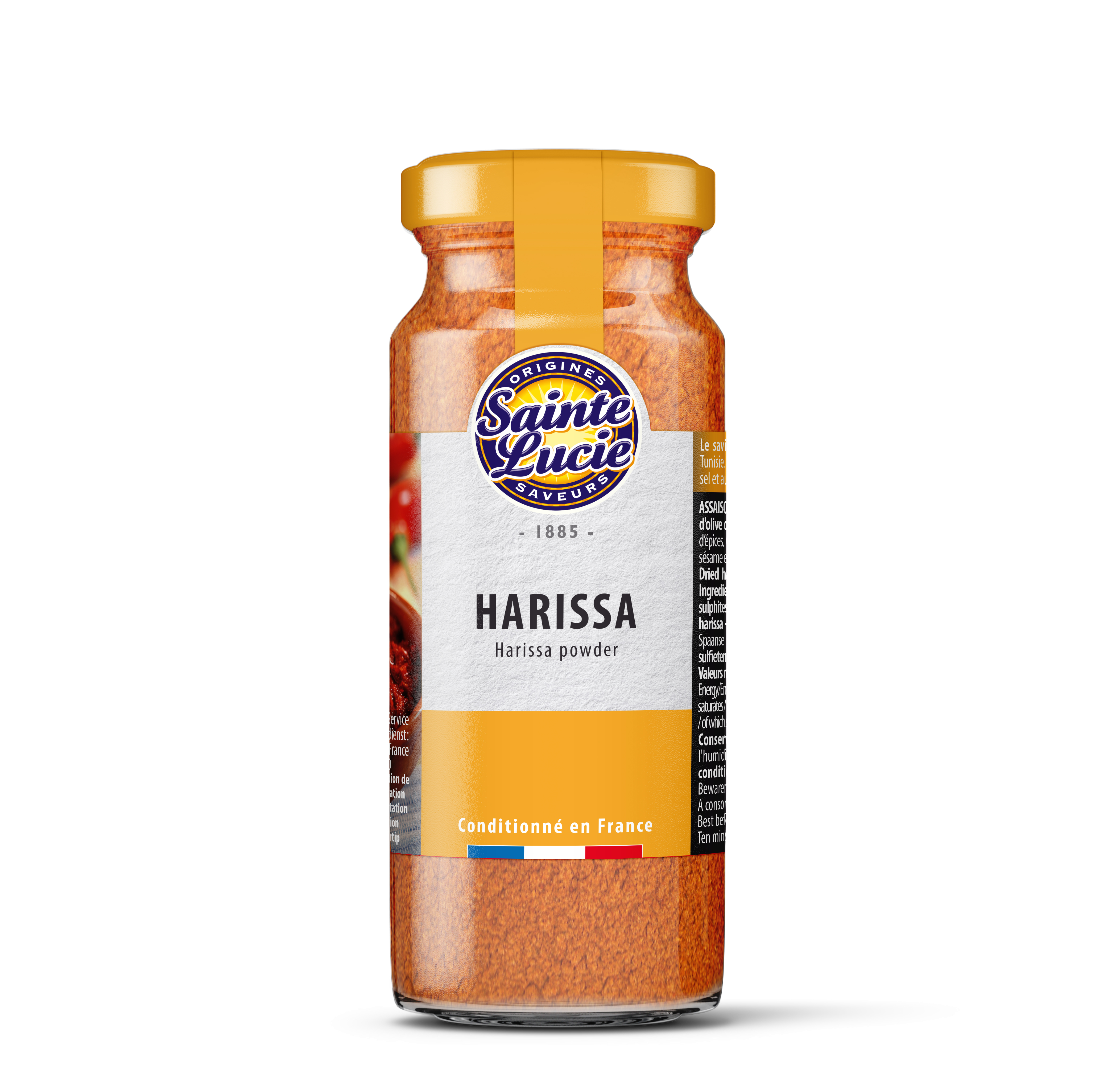 Harissa en poudre - Flacon - 55g