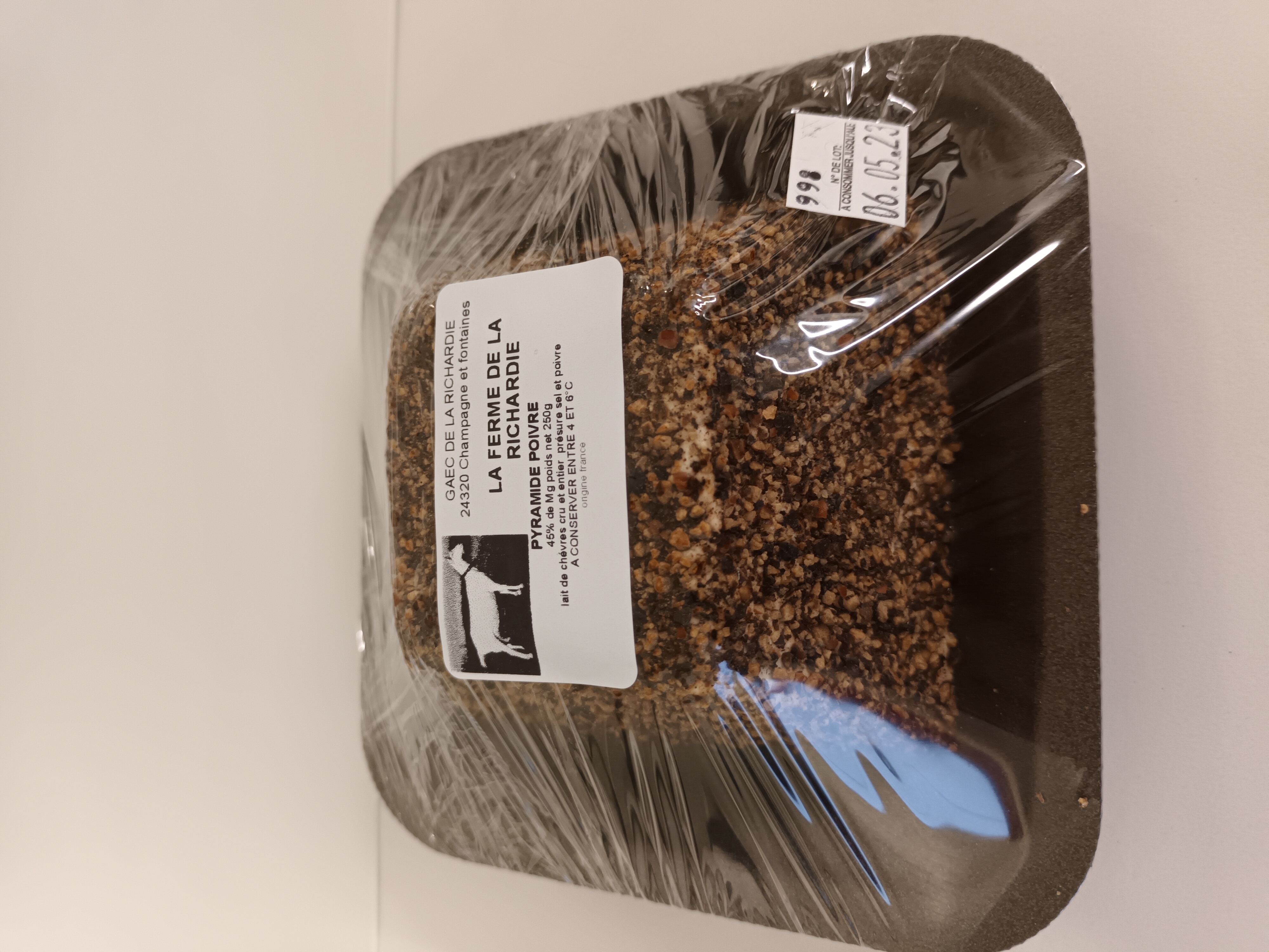 Pyramides poivrée 250g