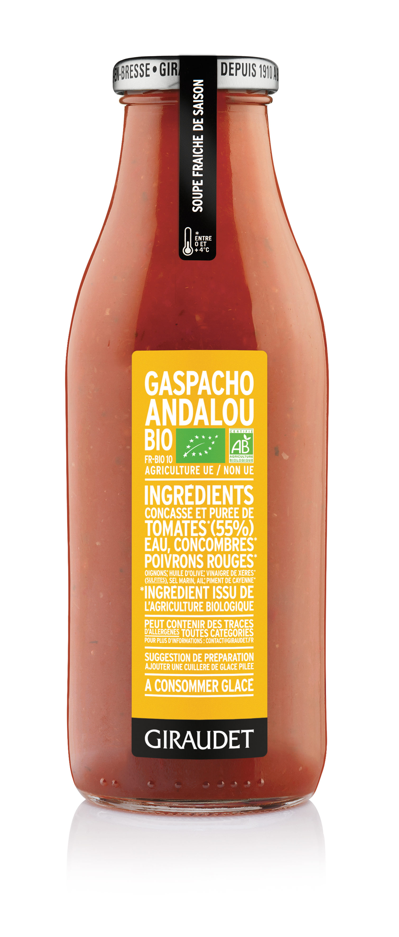 Soupe Gaspacho Andalou Bio 50Cl