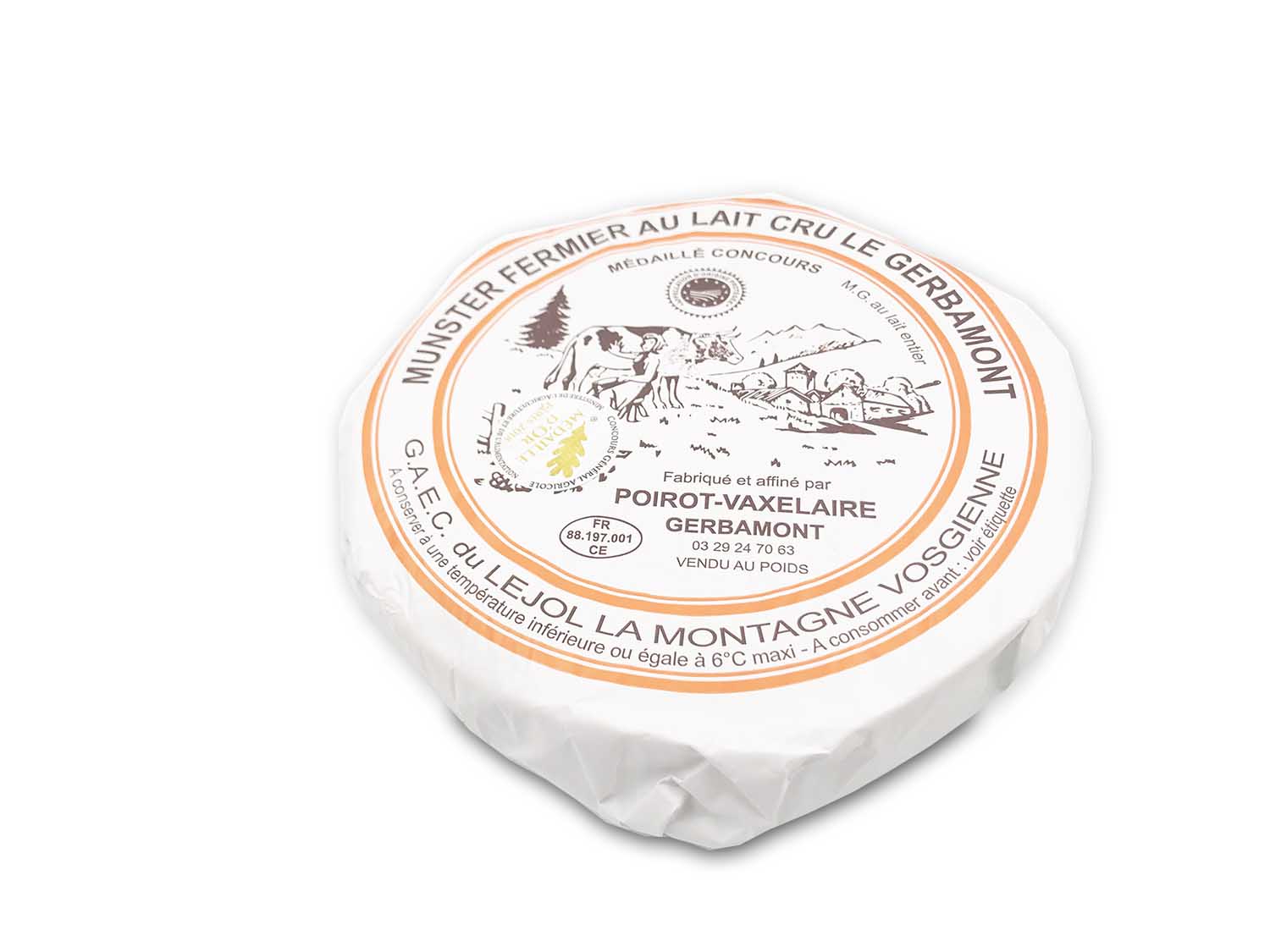 Munster Fermier Lc 18 Cm Aop