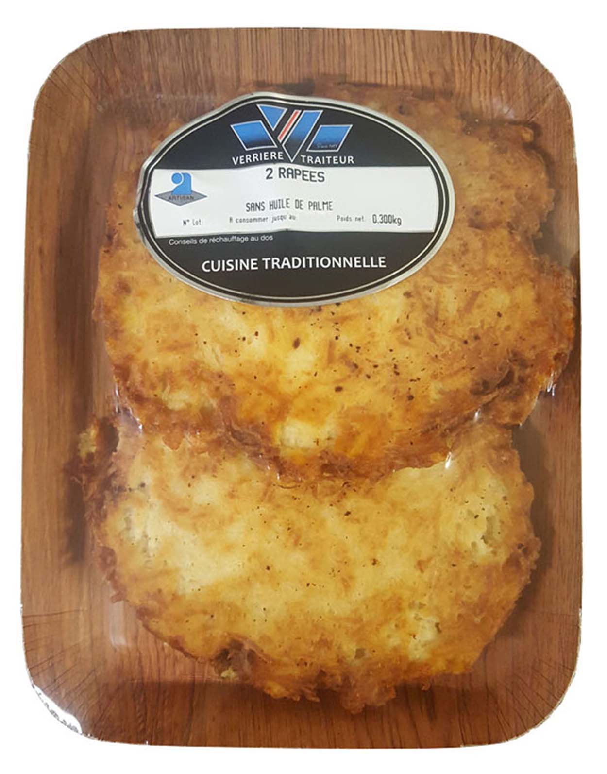 2 Râpées 150g 300gr