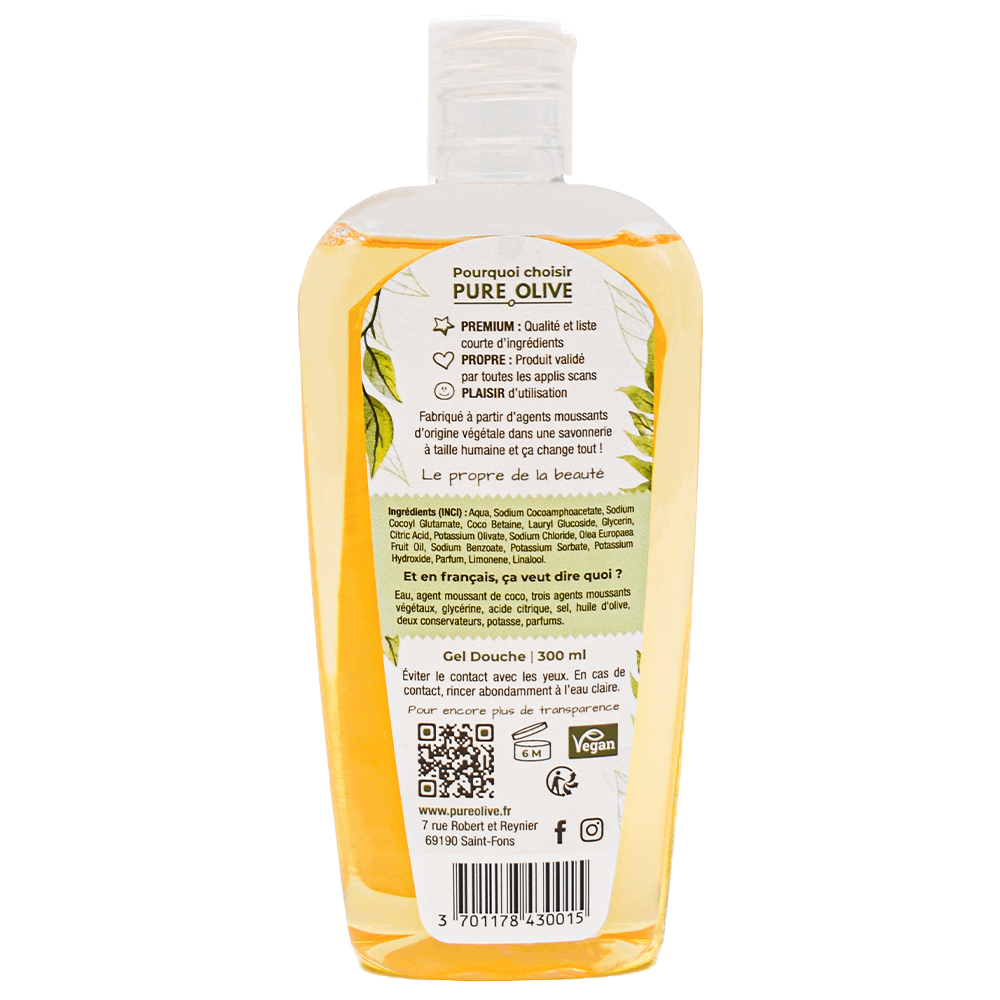 gel douche parfum amande douce 300 ml