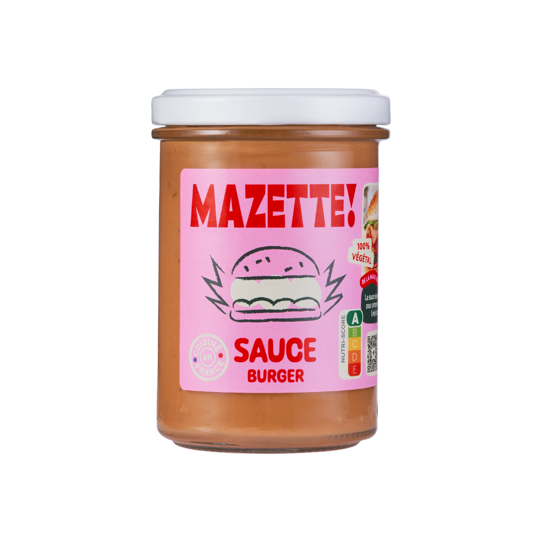 Sauce burger bio et végétale 200g